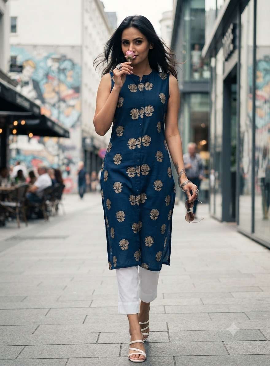 GL FANCY WITH WORK KURTI CATALOGUE COMFORT REGULAR CLOTHING SUPPLIER BUY 